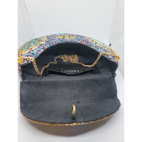 Ramla Blue Mosaic Bag